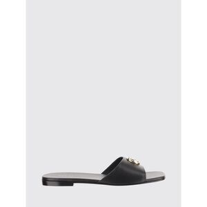 Gucci Women Gucci Women Gucci Gg Marmont Nappa Leather Low-Heeled Monogram Mules